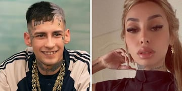 La contundente respuesta de L-Gante a Tamara Báez luego de que le cuestionara como padre: “Trabajo para cumplir tus peticiones”