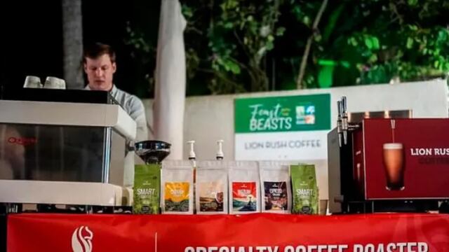Lionrush Coffee es un emprendimiento que busca empoderar a la comunidad con vidas más productivas y saludables.