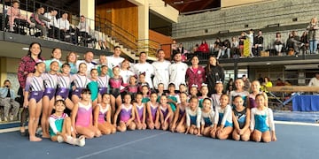 Vendimia Internacional de gimnasia artística en Mendoza.