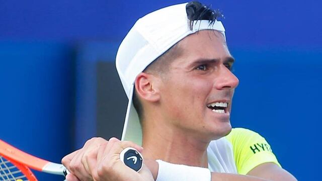 El tenista de 29 años cayó en sets corridos tras una hora y 14 minutos de juego.