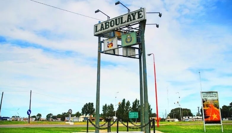 Laboulaye, ubicada en el sudeste de la provincia de Córdoba.