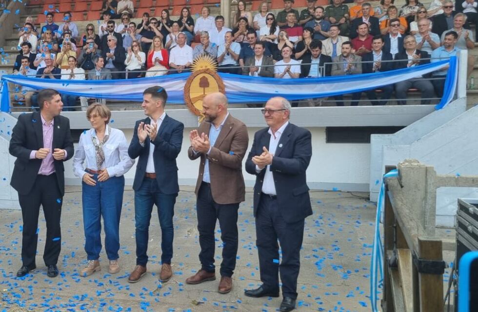 “Permítannos producir con libertad y estabilidad”, dijo el presidente de la Rural de Rafaela durante el acto inaugural