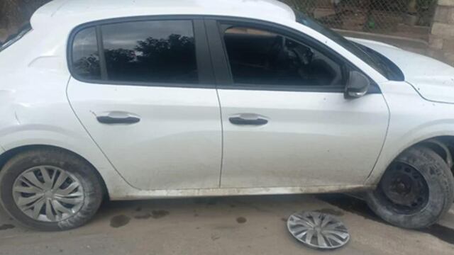 Los delincuentes fueron perseguidos por ocho kilómetros desde Plaza España.