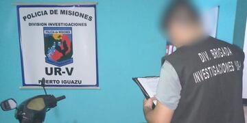 Puerto Iguazú: recuperan motocicleta robada.