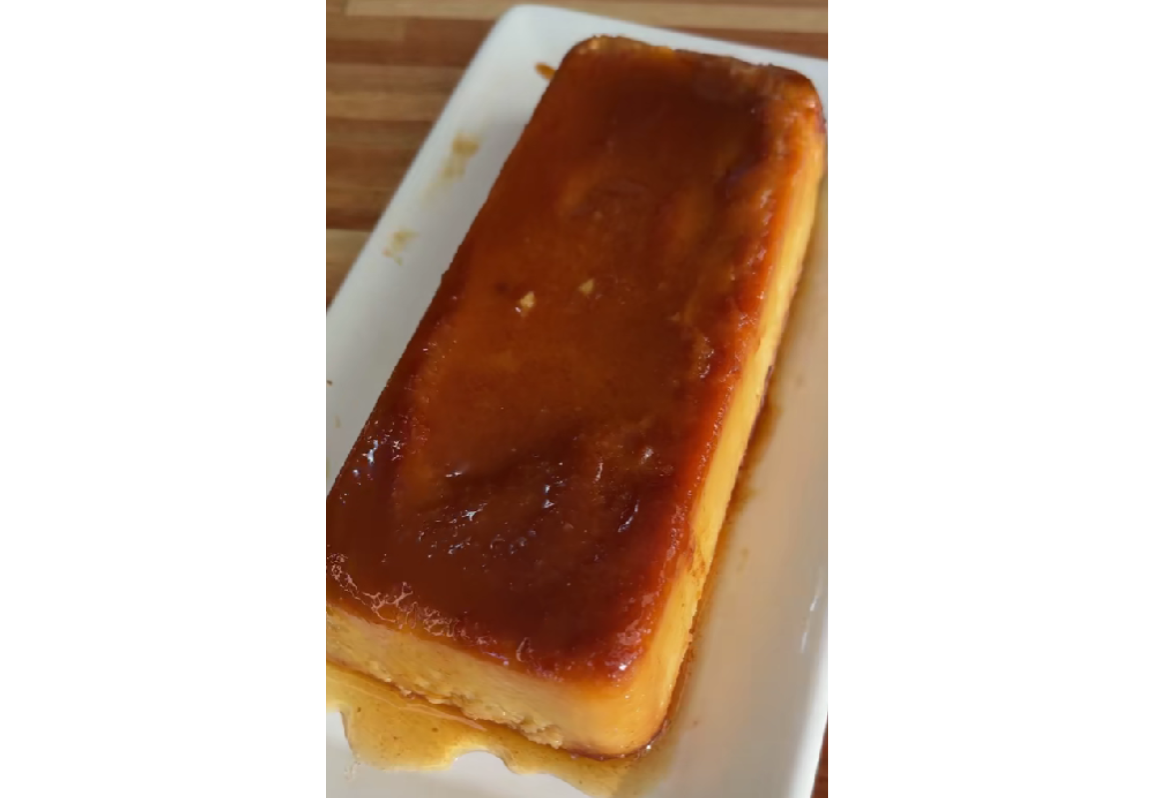 Esta receta de budín de pan es muy fácil de hacer.