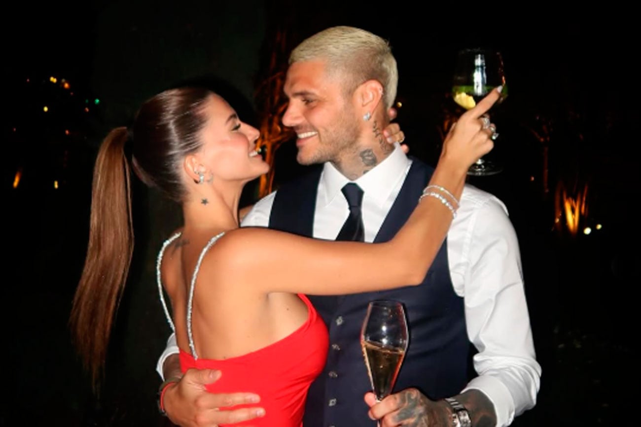 La China y Mauro Icardi. Foto: Instagram.