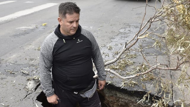 Guillermo Fuentes aseguró que permaneció 15 horas hasta que recibió ayuda.