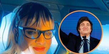 Traniela habló sobre el discurso de Milei en Davos