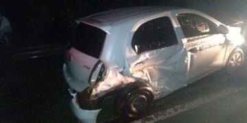 Puerto Iguazú: accidente vial en el acceso a la localidad.