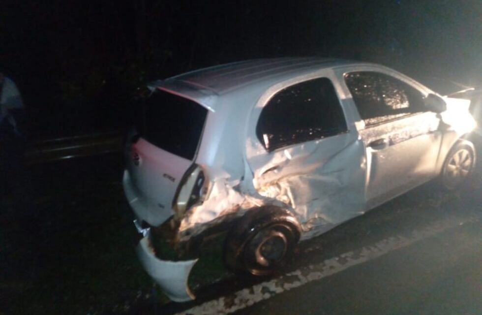Puerto Iguazú: accidente vial en el acceso a la localidad