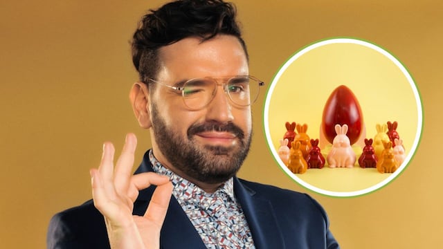 Así son los huevos de Pascua que vende el famoso chef Damián Betular.