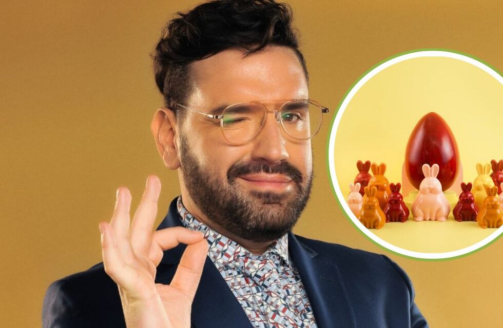 Así son los exclusivos huevos de chocolate que vende Damián Betular por $69.000: qué incluyen