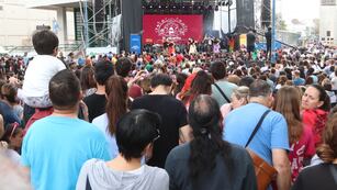 Una multitud disfrutó de La Tamberita