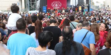 Una multitud disfrutó de La Tamberita