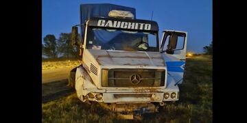 Un camionero se quedó dormido en Autopista de las Serranías Puntanas.