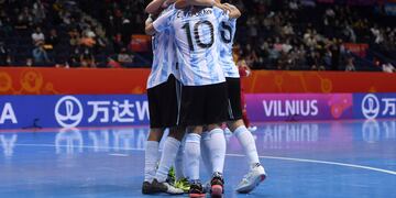Nuevo triunfo de Argentina en el Mundial de futsal. (Twitter: @Argentina)