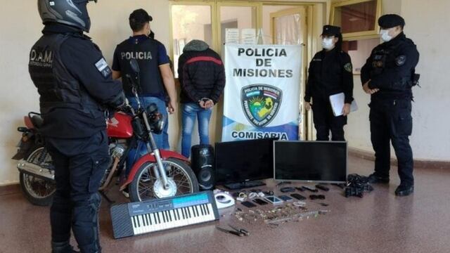 Nuevamente, “Kimbi” fue detenido por robo.