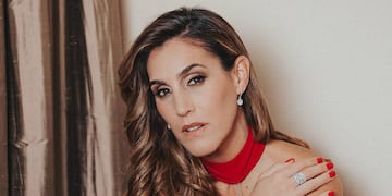 La artista santafesina deslumbró en el Hotel Hilton de Puerto Madero.