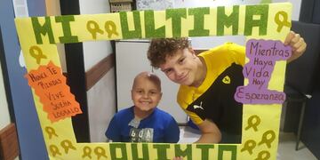 La historia de Lolo, el pequeño cordobés que superó una leucemia.