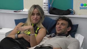 Bautista y Denisse retomaron su romance en Gran Hermano. (Captura)