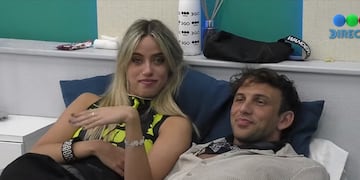 Bautista y Denisse retomaron su romance en Gran Hermano. (Captura)