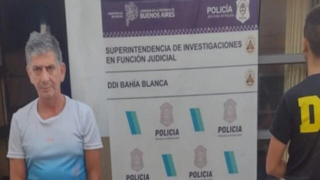 Un condenado en Neuquén por abuso sexual fue capturado en Punta Alta