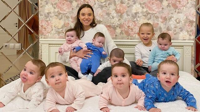 La millonaria pareja busca cumplir su sueño de tener una familia numerosa.