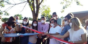 Puerto Esperanza: Herrera Ahuad inauguró el nuevo edificio del Concejo Deliberante.