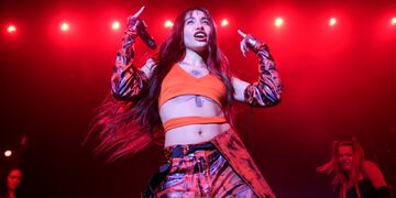 María Becerra. (AP Photo/Natacha Pisarenko)