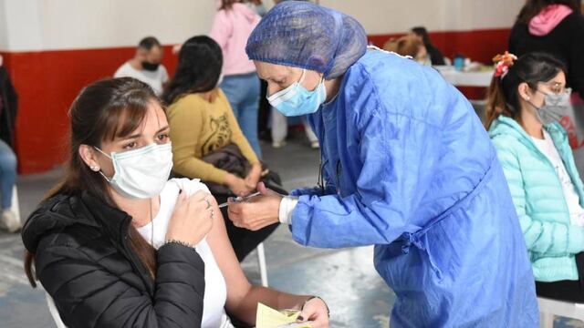 vacunación en Rafaela