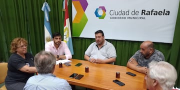 Reunión para generar un mapa de riesgo en Rafaela