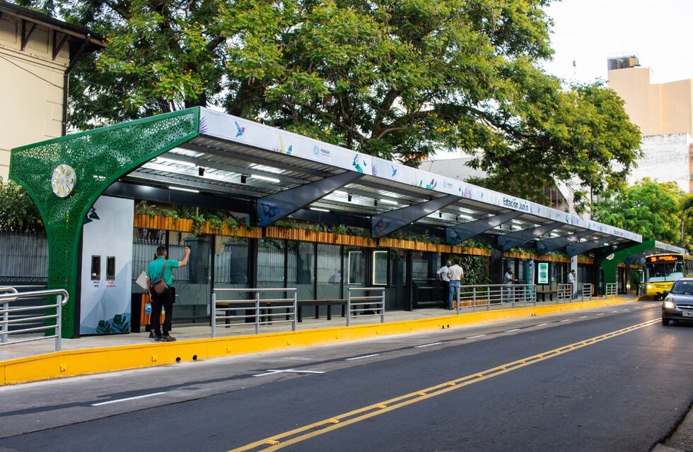 Posadas: habilitaron la Estación Sustentable sobre calle Junín