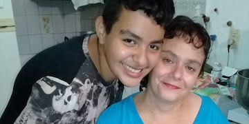 Paradero. Joaquín junto a su madre (Ministerio Público Fiscal).