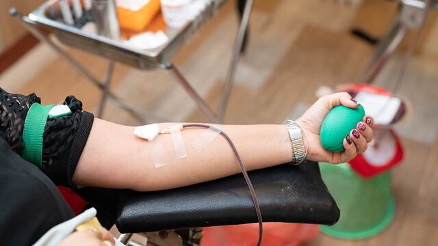 Se busca fomentar el hábito de donar sangre al menos dos veces al año.