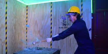 Cómo es la primera sala de destrucción de Córdoba. (Pedro Castillo / La Voz)