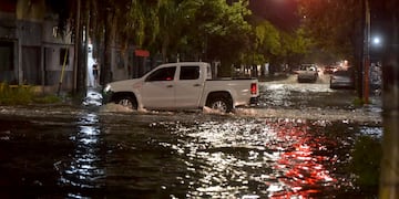 Las intensas precipitaciones provocaron diversos daños en Córdoba. (Facundo Luque / La Voz)