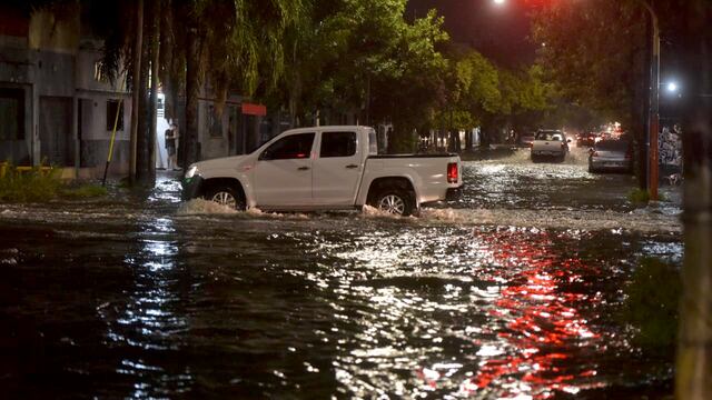 Las intensas precipitaciones provocaron diversos daños en Córdoba. (Facundo Luque / La Voz)