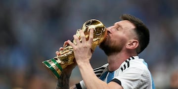 Lionel Messi aparece en la colección