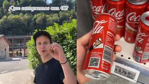 Precios que mostró el argentino.