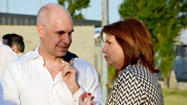 Horacio Rodríguez Larreta y Patricia Bullrich (Archivo)