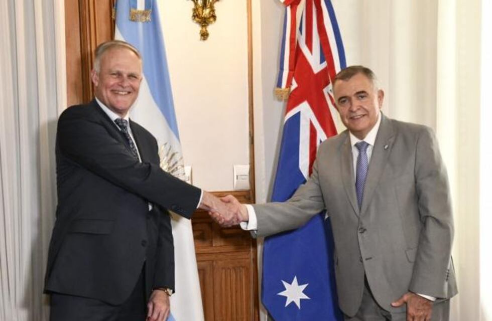 El gobernador Osvaldo Jaldo se reunió con el Embajador de Australia
