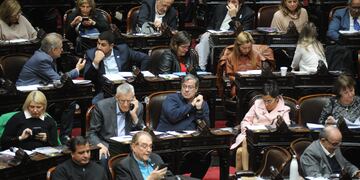 Germán Martínez durante la sesión. (Federico Lopez Claro)