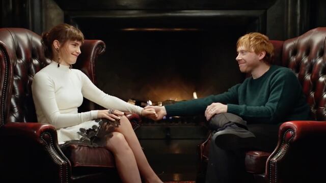 Rupert Grint, Emma Watson y Daniel Radcliffe se reúnen después de una década en el especial que estrena el 1 de enero.