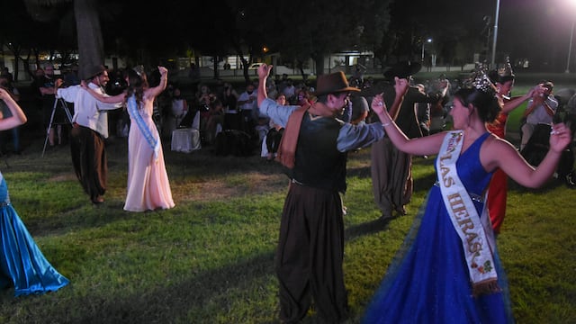 Vendimia en Las Heras.