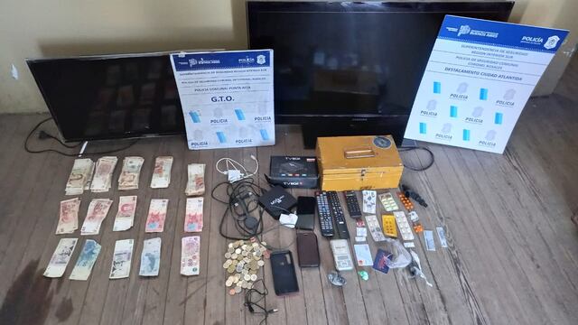 La policía recuperó elementos robados