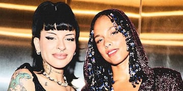 Cazzu y Alicia Keys.