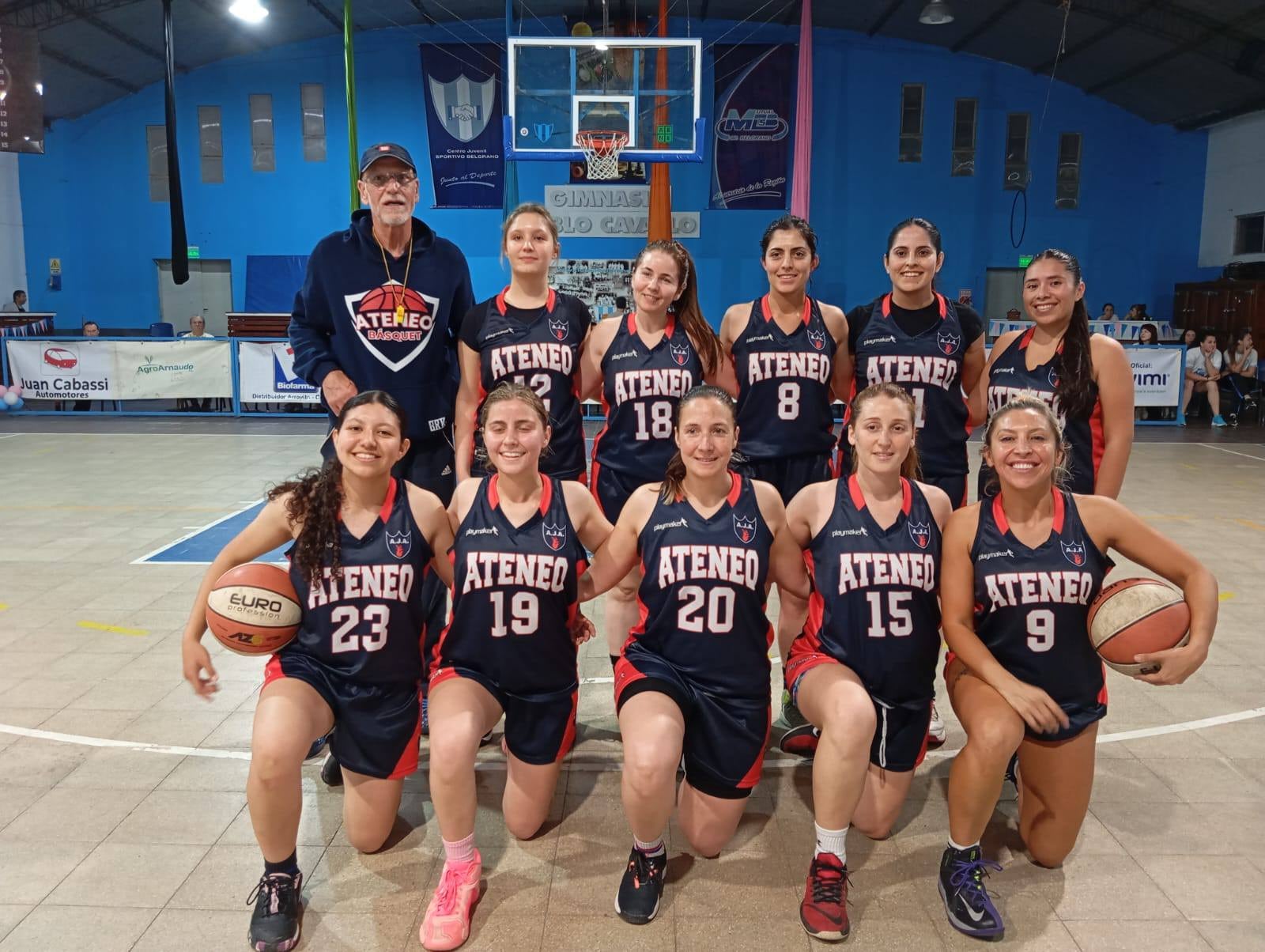 Básquet femenino ABNE Ateneo