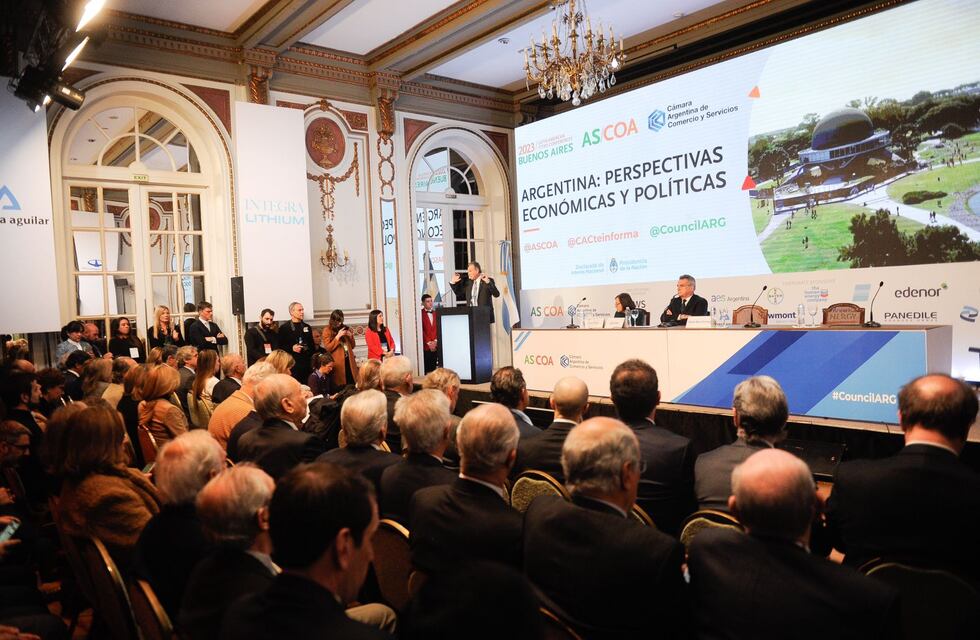 Las mejores imágenes de la reunión del Consejo de las Américas donde estuvieron Milei y Bullrich