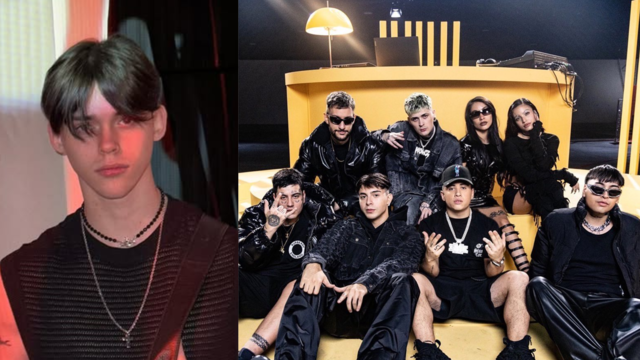 El hijo de Ricardo Fort fue visto junto a los cantantes y sorprendió a todos.