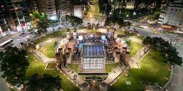 La Municipalidad de Córdoba reabrió la Plaza España. (Municipalidad de Córdoba)